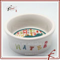 2011 nuevo estilo porcelana pet bowl